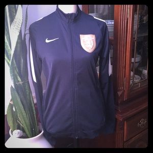 NIKE dri Fit soccer jacket, EUC